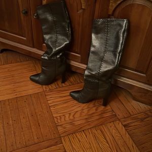 Beautiful Fendi boots, size 38, only lightly worn.  Color is black plus gold.